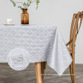 100% Polyester Waterproof Wrinkle Resistant Tablecloth